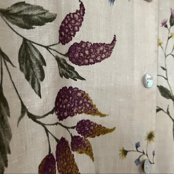 🌷Hot Cotton linen jacket abalone buttons - Picture 5 of 8